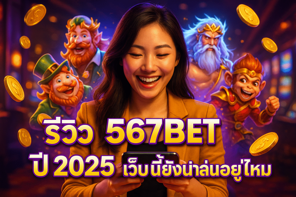 รีวิว 567BET ปี 2025 เว็บนี้ยังน่าเล่นอยู่ไหม